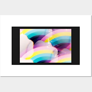 Pastel rainbows no.4398 Posters and Art